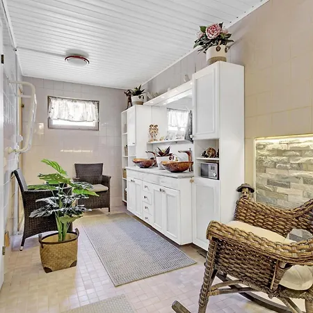 Atmospheric House On Riverbank