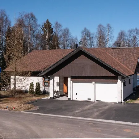 Atmospheric House On Riverbank