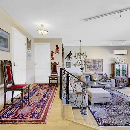 Atmospheric House On Riverbank