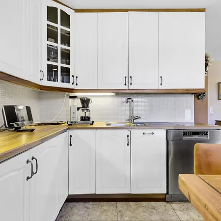 Atmospheric House On Riverbank