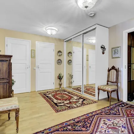 Atmospheric House On Riverbank