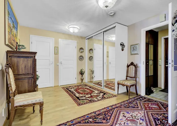 Atmospheric House On Riverbank